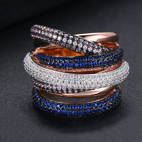 Kalsten | Monaco Design Luxury Statement Stackable Ring For Women