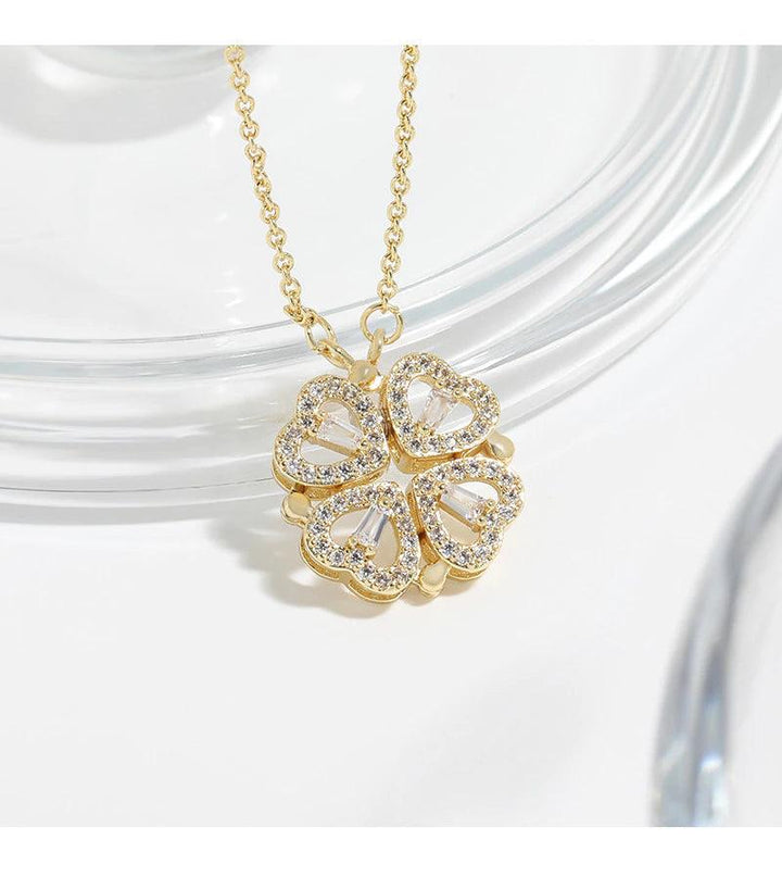 Heart Crystal Pendant Necklace
