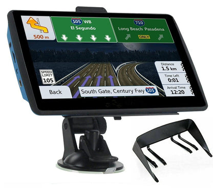 Skanto | 7" GPS Navigation System | Updated with Real-Time Traffic Updates & Pre-Installed UK & EU Maps for Cars & Trucks