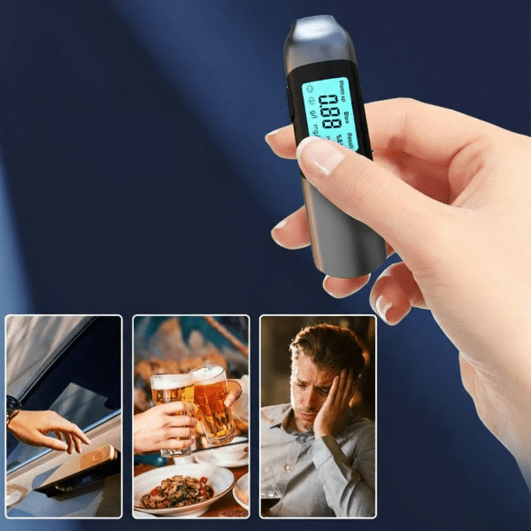 Instant USB Rechargeable Alcohol Tester (3s Result)
