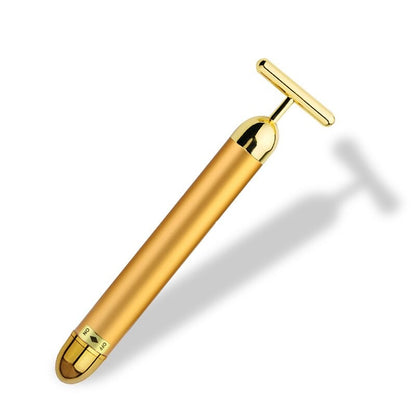 Karnz | Energy 24K Gold T Beauty Bar Face Roller Massager