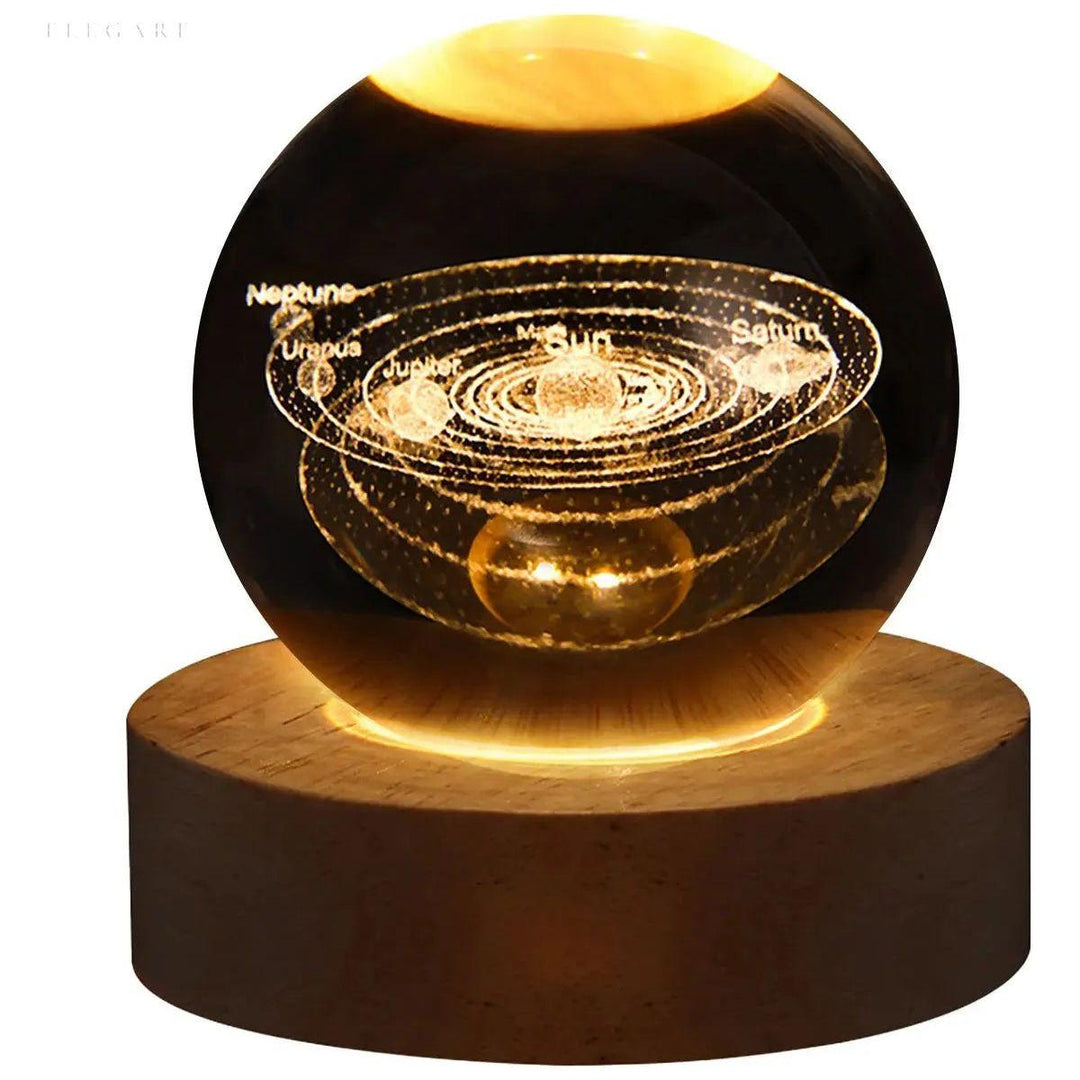 Galaxy Glow - Elegant Astronomy glowing crystal lights | Kalsten