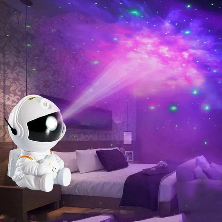 Galaxy Starry Sky Projector Lamp - Astronaut LED Projection Night Light for Bedroom | Kalsten