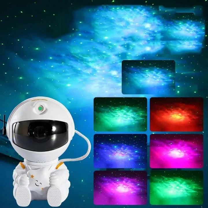 Galaxy Starry Sky Projector Lamp - Astronaut LED Projection Night Light for Bedroom | Kalsten