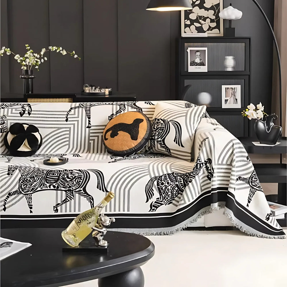 Kalsten | Gallora Horse All-Season Sofa Covera