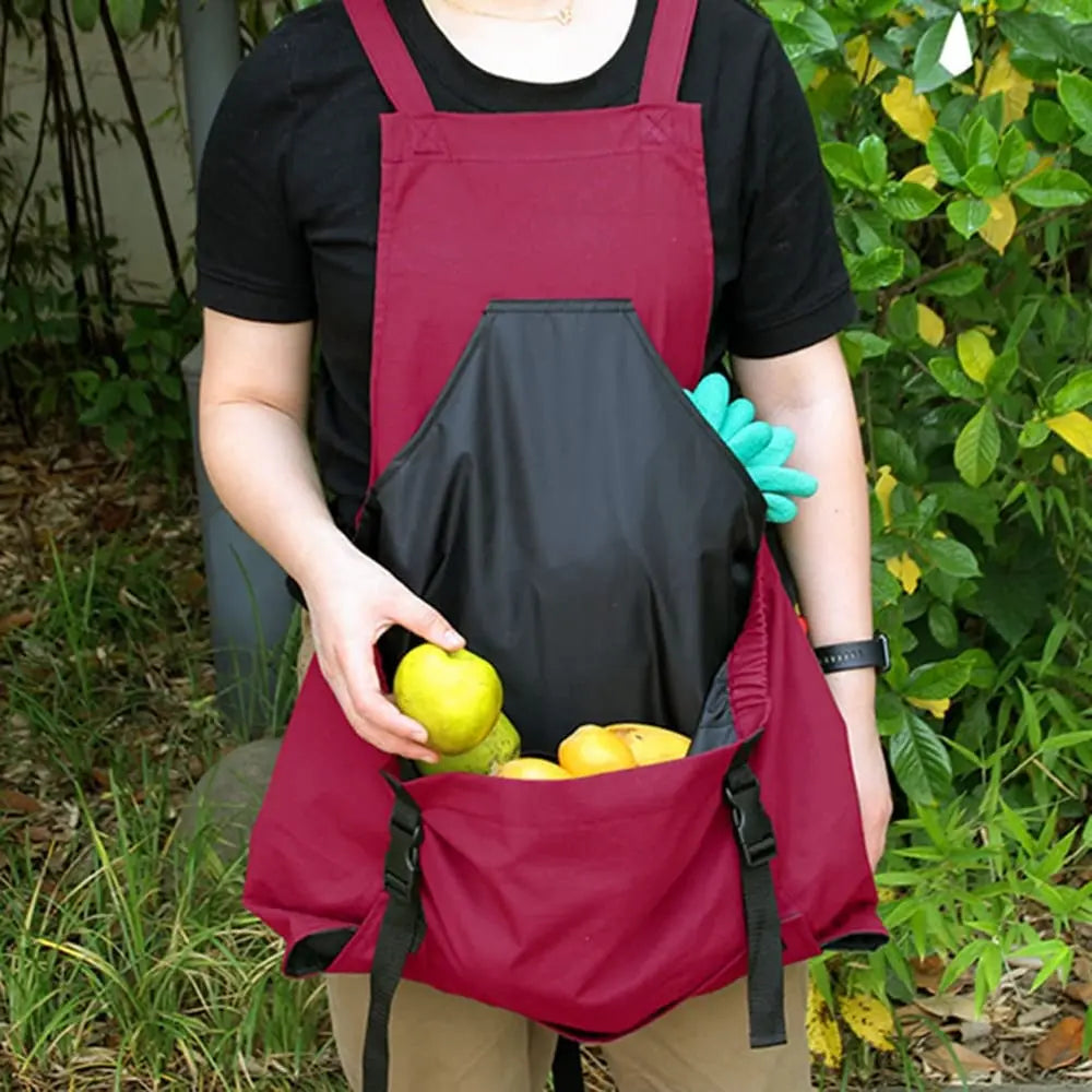 Kalsten | Gardening apron with cross straps – Large emptying pocket & breast pocket