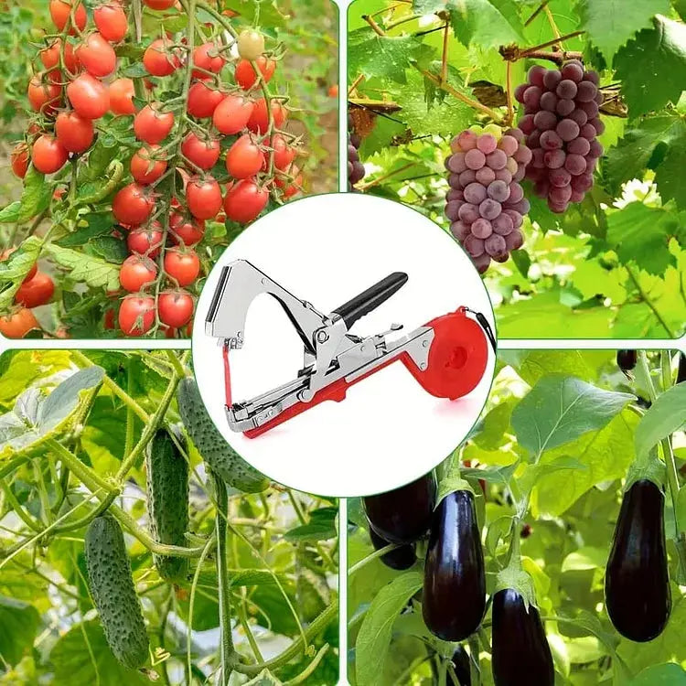 Kalsten | Garden Plant Tying Tool Set | 10 Rolls of Tape and 10,000 Staples