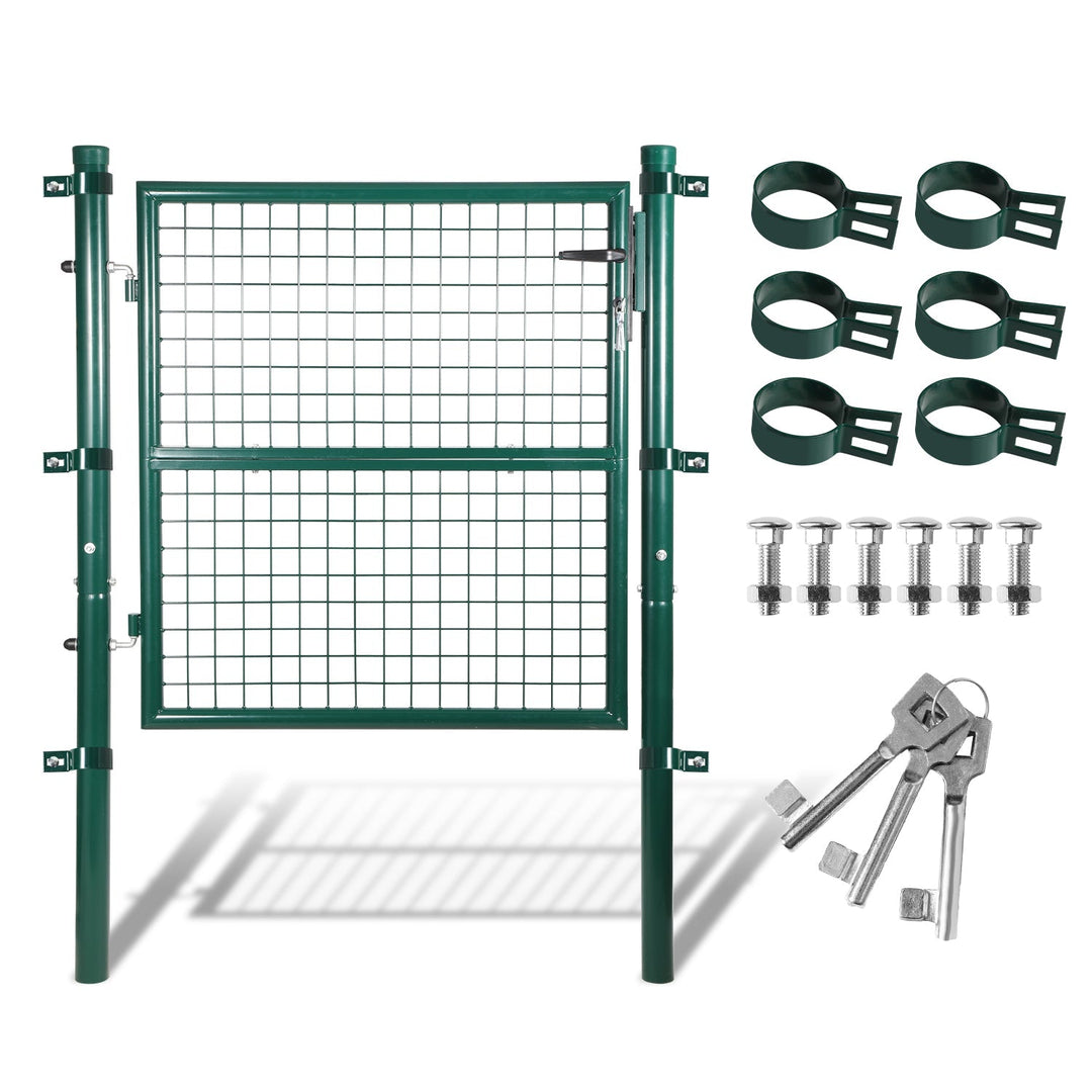 Garden gate Garden door Green Incl. lock | Kalsten