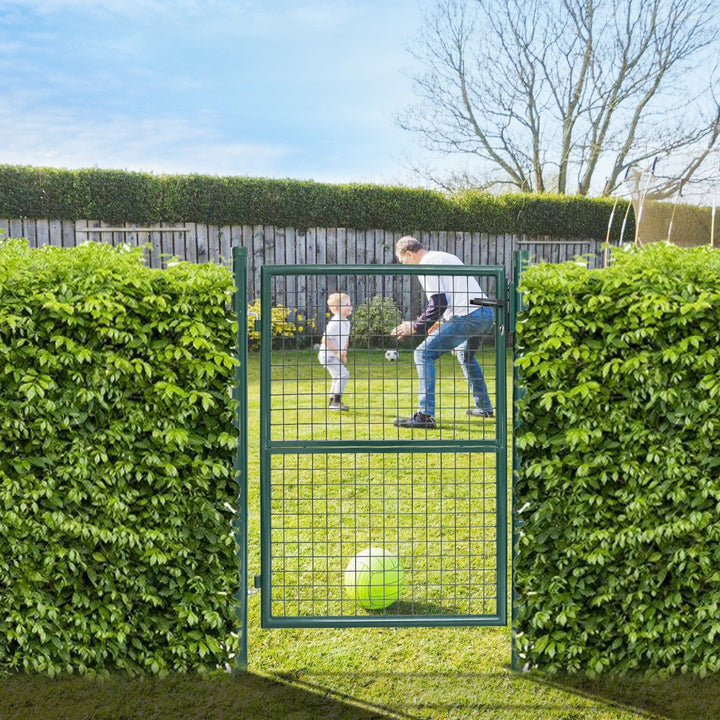 Garden gate Garden door Green Incl. lock | Kalsten