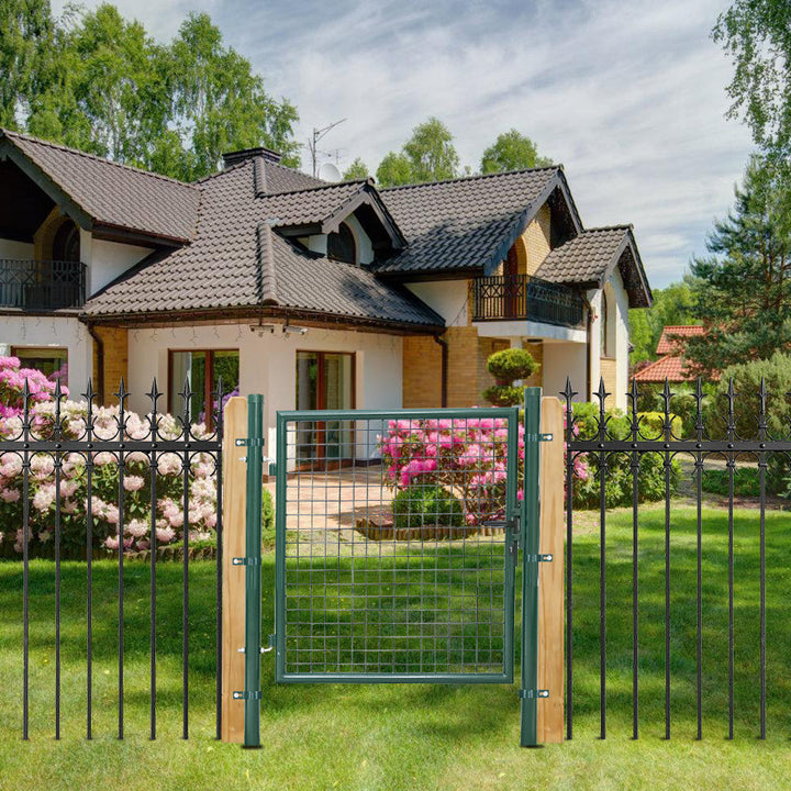 Garden gate Garden door Green Incl. lock | Kalsten