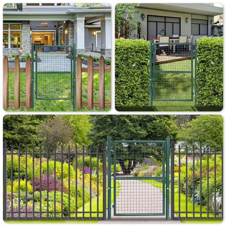 Garden gate Garden door Green Incl. lock | Kalsten