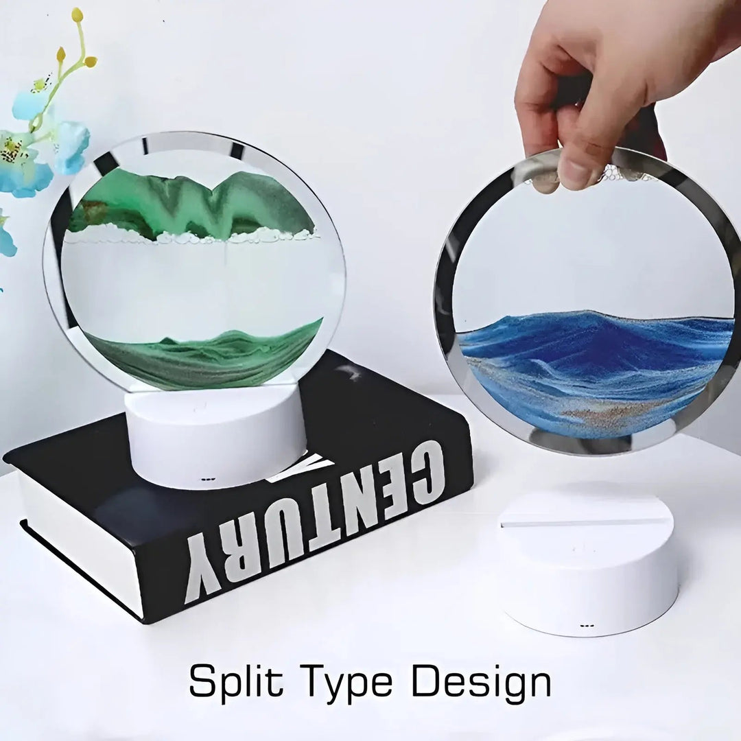Enchanting Quicksand Art Lamp – Magical Animation Lighting for Any Interior Kalsten