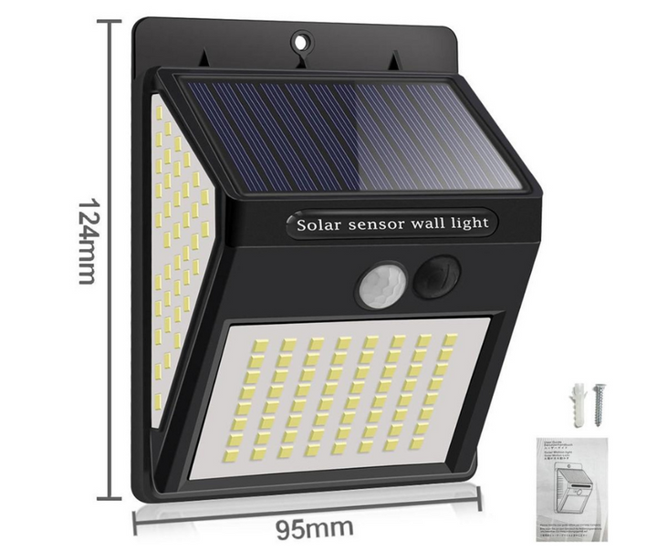 Strong Solar LED Motion Sensor Lamp - Bright Light without Cables | Kalsten