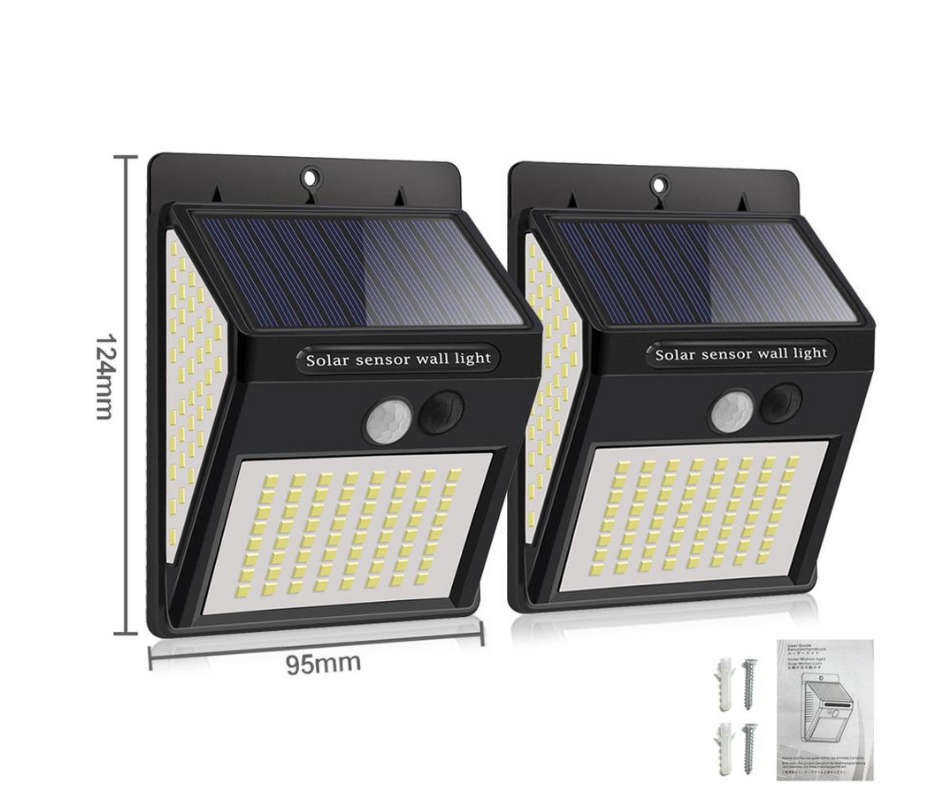 Strong Solar LED Motion Sensor Lamp - Bright Light without Cables | Kalsten