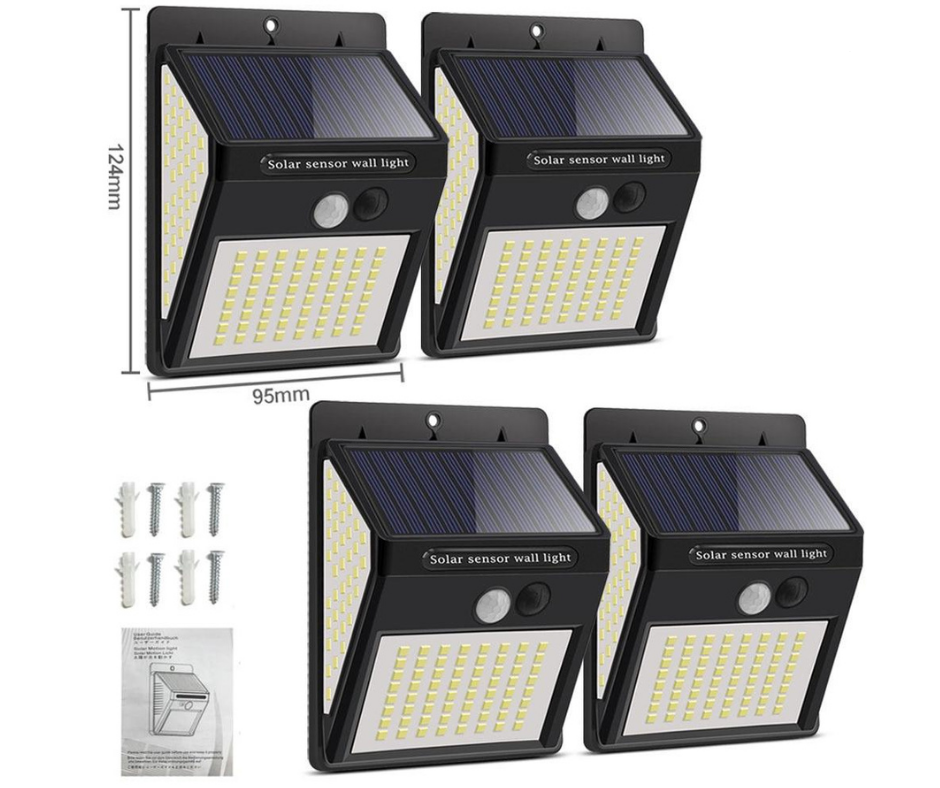 Strong Solar LED Motion Sensor Lamp - Bright Light without Cables | Kalsten