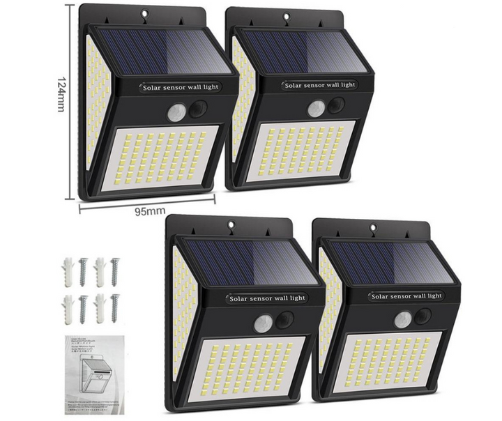 Strong Solar LED Motion Sensor Lamp - Bright Light without Cables | Kalsten