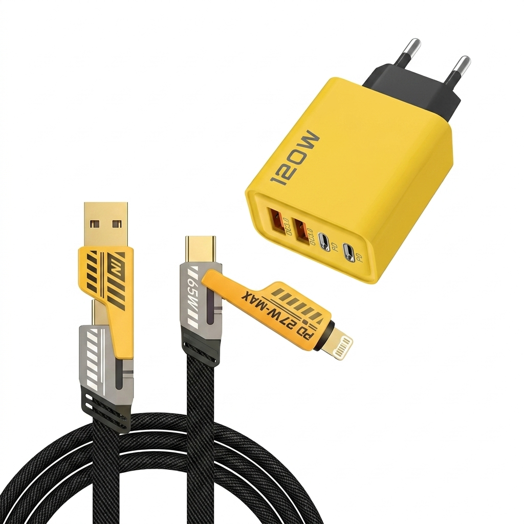 120W USB fast charger with 4 ports | Kalsten