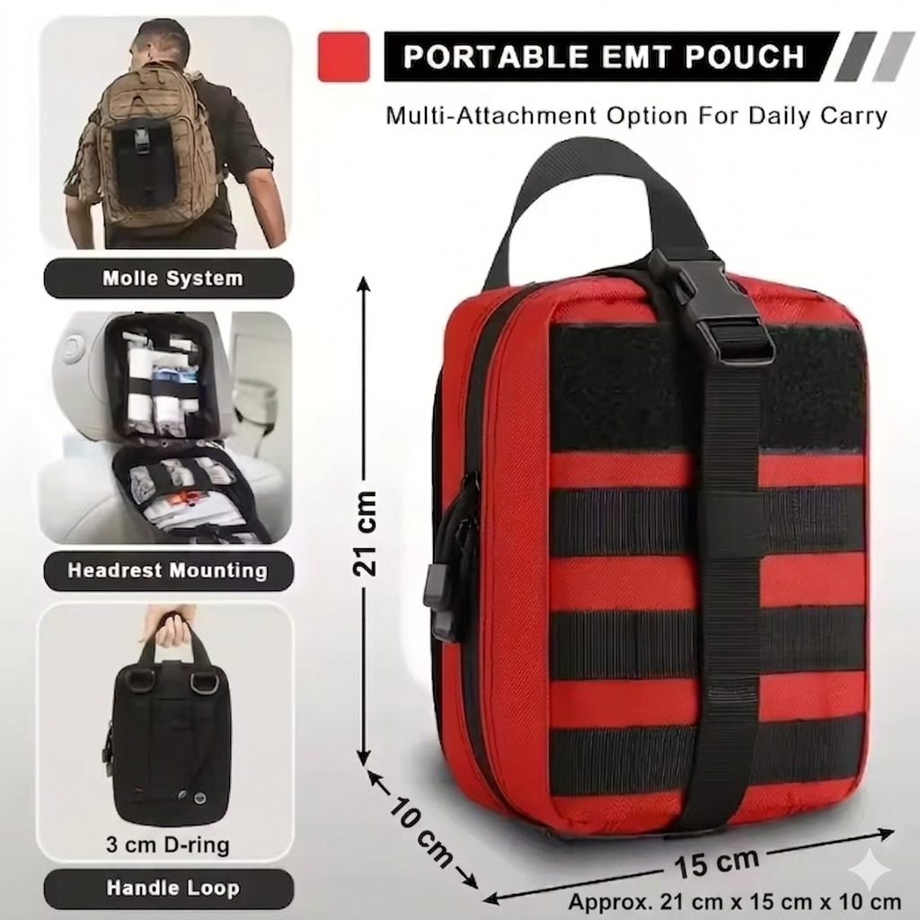 Tactical First Aid Kit 205-piece | Kalsten