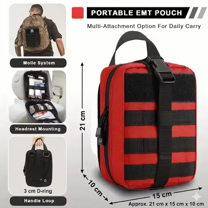 Tactical First Aid Kit 205-piece | Kalsten