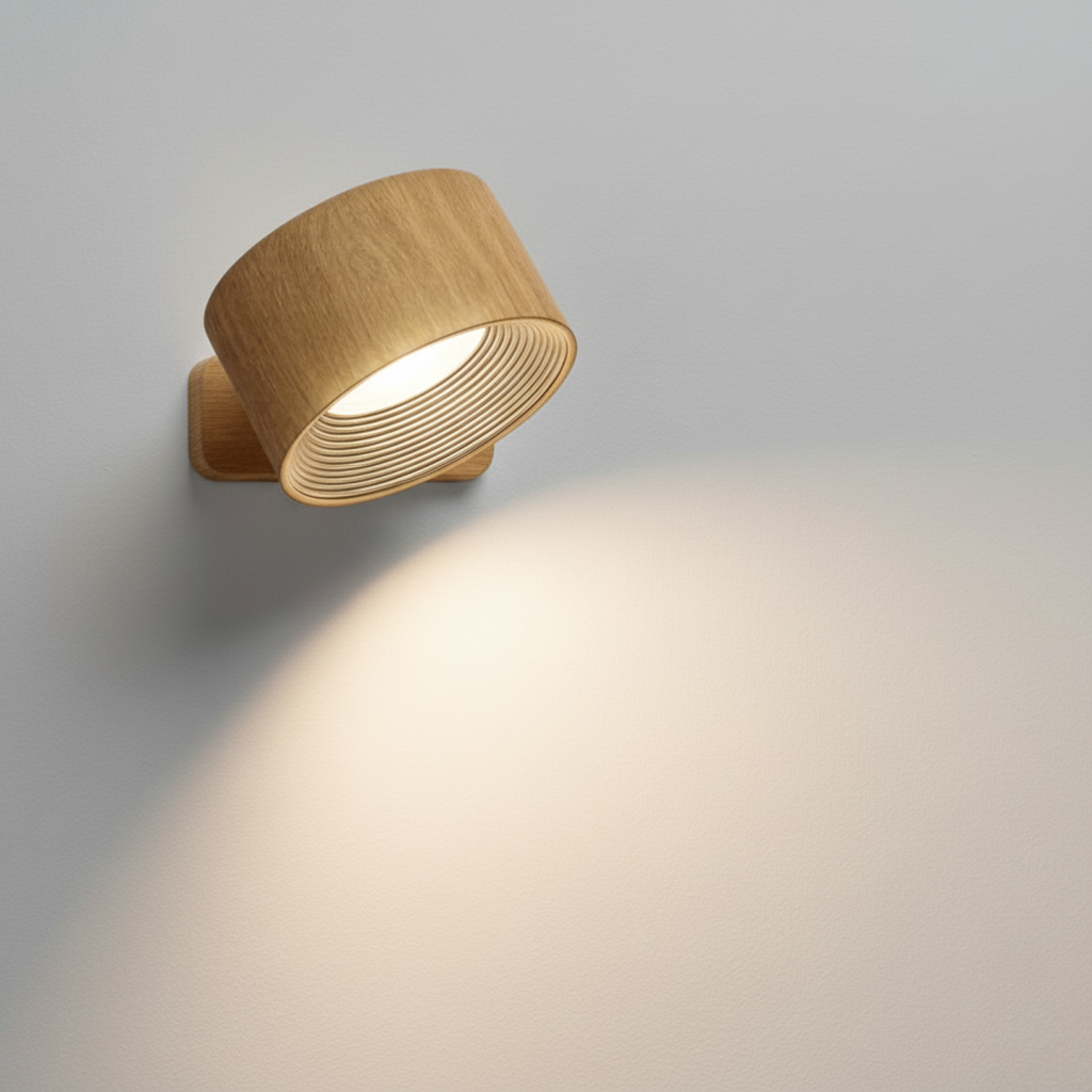 Rechargeable Wireless Wall Lamp – 360° Adjustable