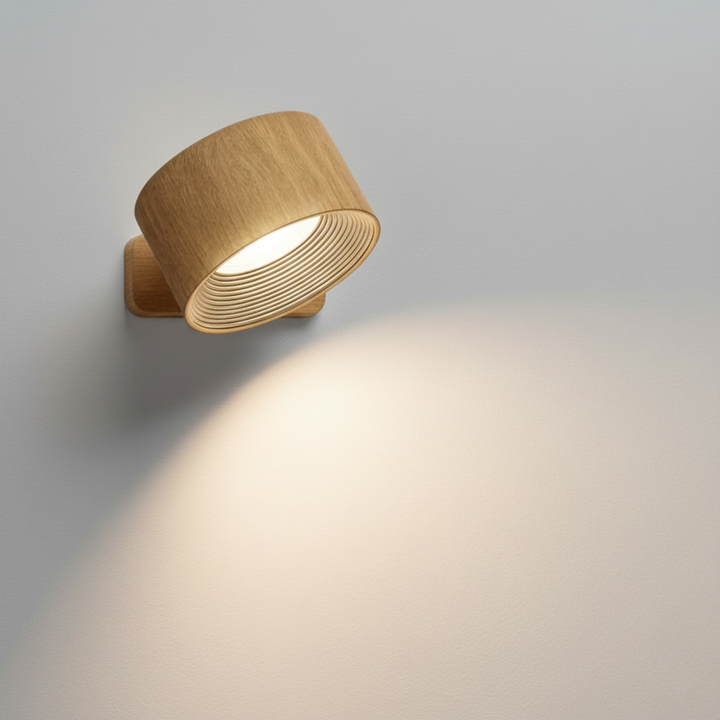 Rechargeable Wireless Wall Lamp – 360° Adjustable
