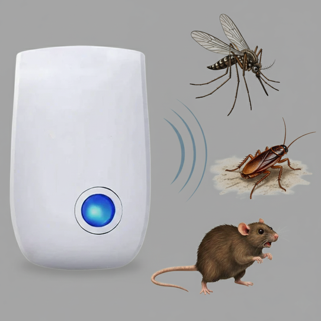 Ultrasonic Mouse Repeller – Safe Pest Control