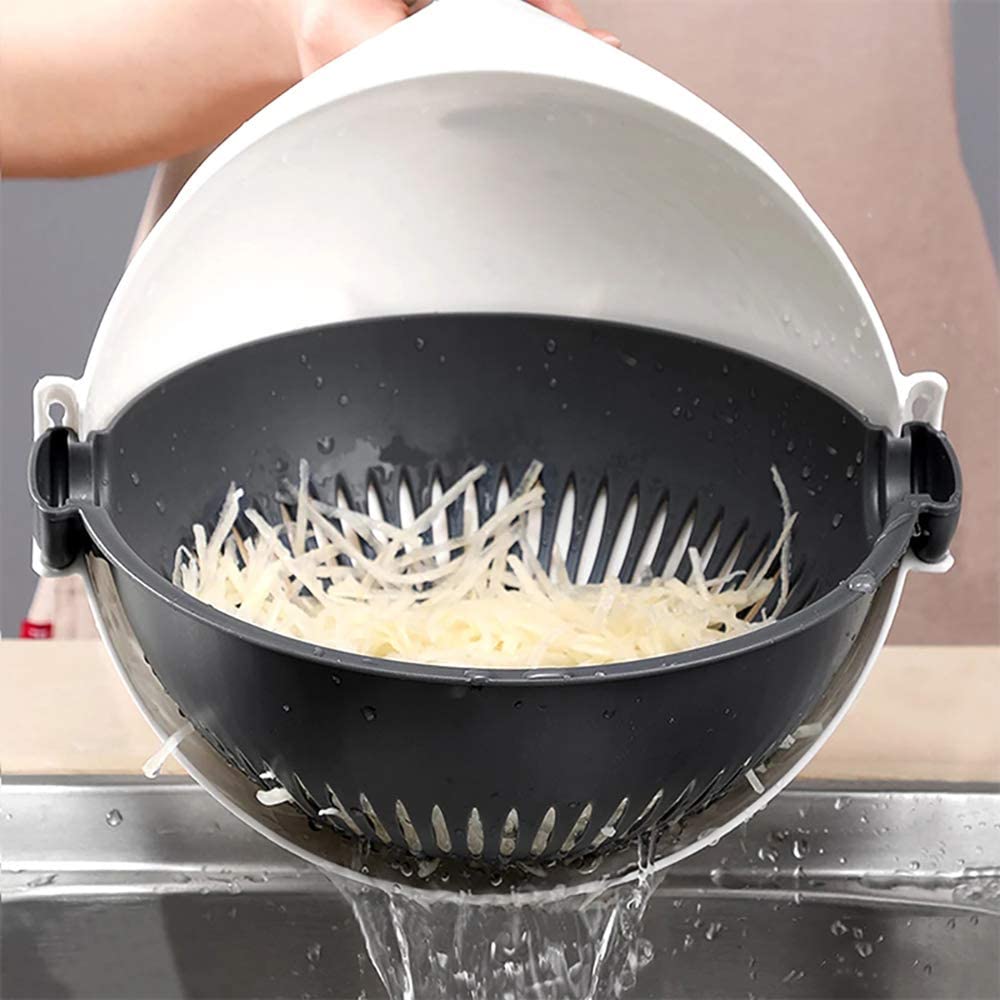 SlicePro Multifunctional Vegetable Slicer with Interchangeable Blades | Kalsten