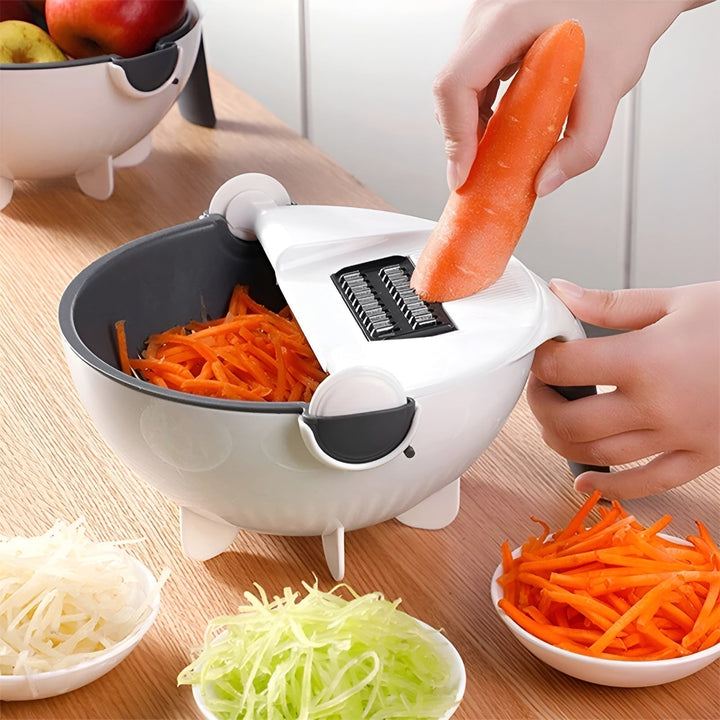 SlicePro Multifunctional Vegetable Slicer with Interchangeable Blades | Kalsten