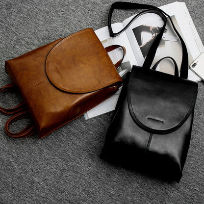 Skanto | Trendy Leather Backpack for Women - Stylish, Versatile, and Sustainable
