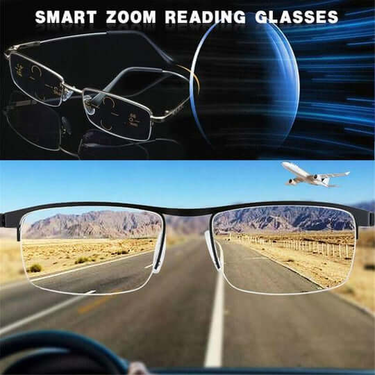 Kalsten | Optivista Multifocal Glasses with Automatic Vision Adjustment and Blue Filter