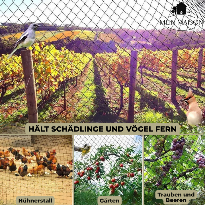 Kalsten | AgriNet Pro Garden Net UV-resistant Tearproof Versatile Plant Protection Custom sizes Available