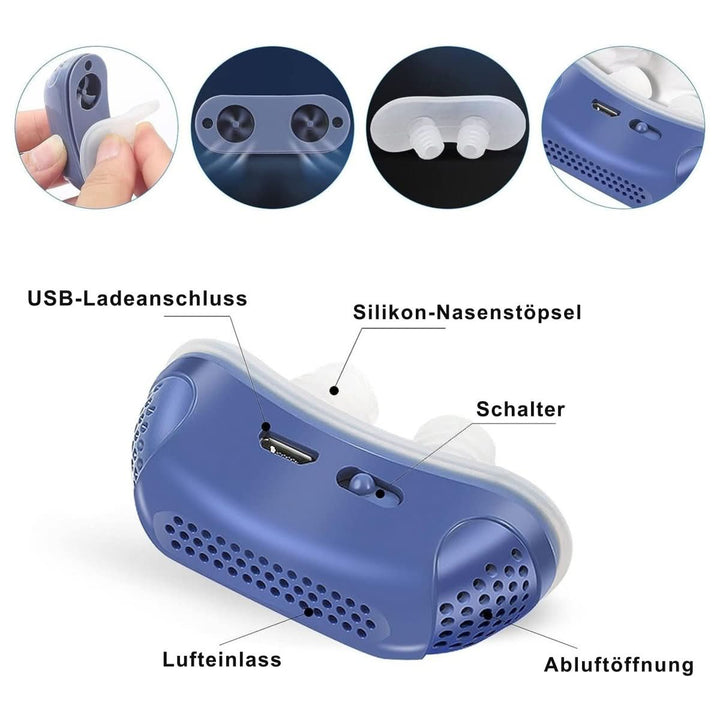 Kalsten | Compact CPAP device against snoring & sleep apnoea