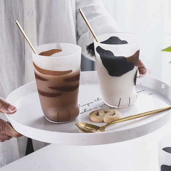 Glass Cat Paw Mug | Kalsten