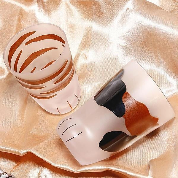 Glass Cat Paw Mug | Kalsten