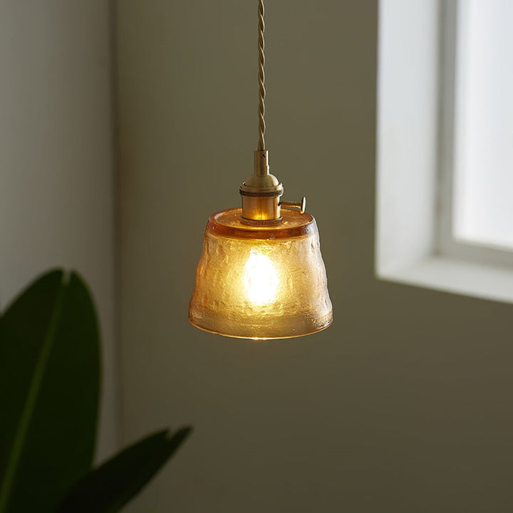 Modern Simple Cup Glass Pendant Lamp For Living Room | Kalsten
