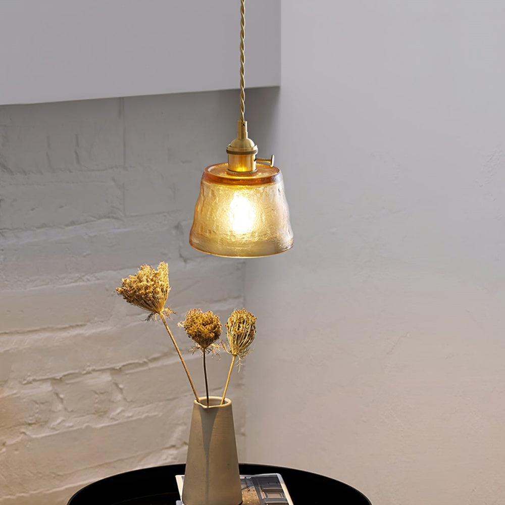Modern Simple Cup Glass Pendant Lamp For Living Room | Kalsten