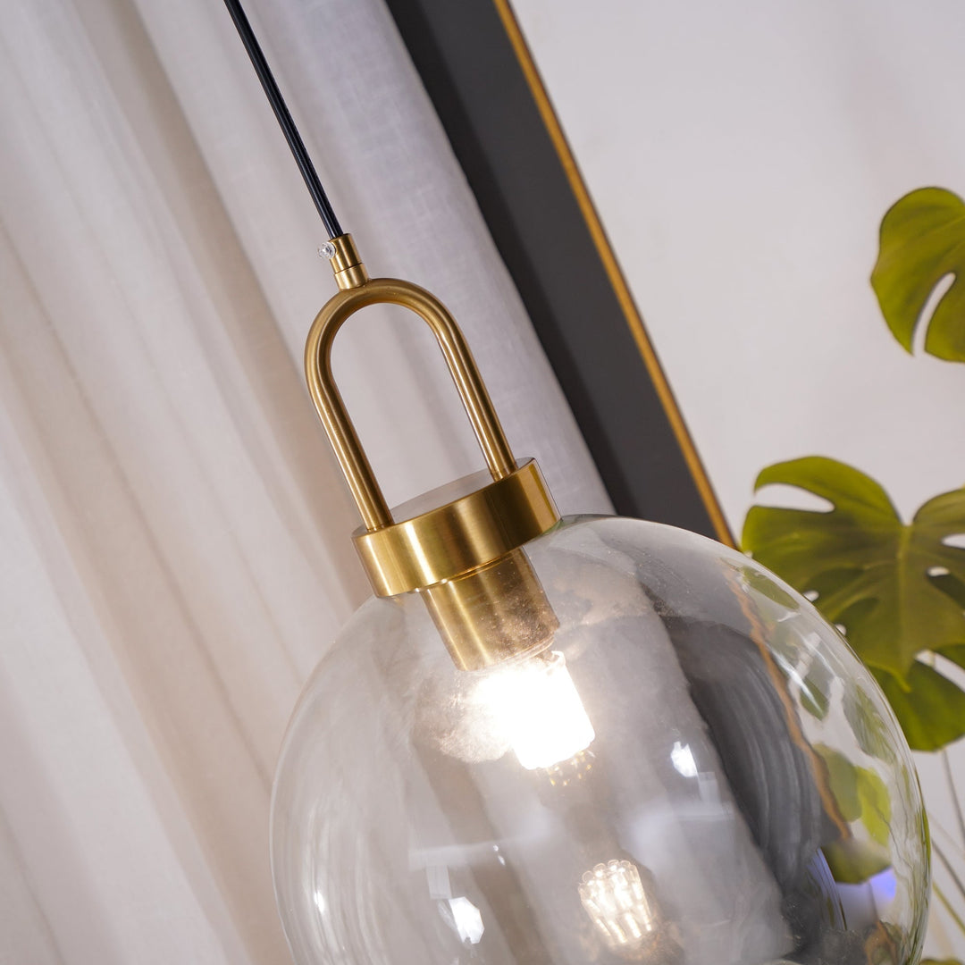 Glass Houselight Pendant Swag Light | Kalsten