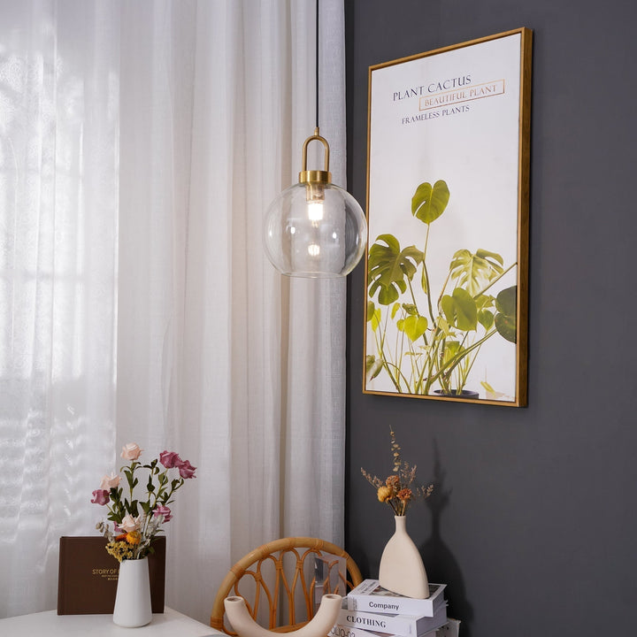 Glass Houselight Pendant Swag Light | Kalsten