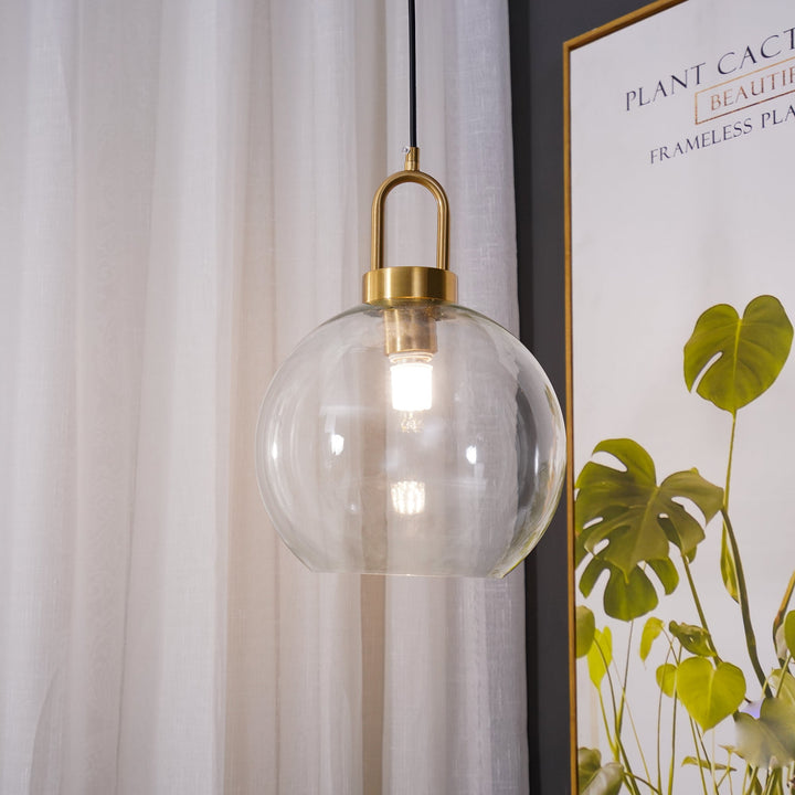 Glass Houselight Pendant Swag Light | Kalsten