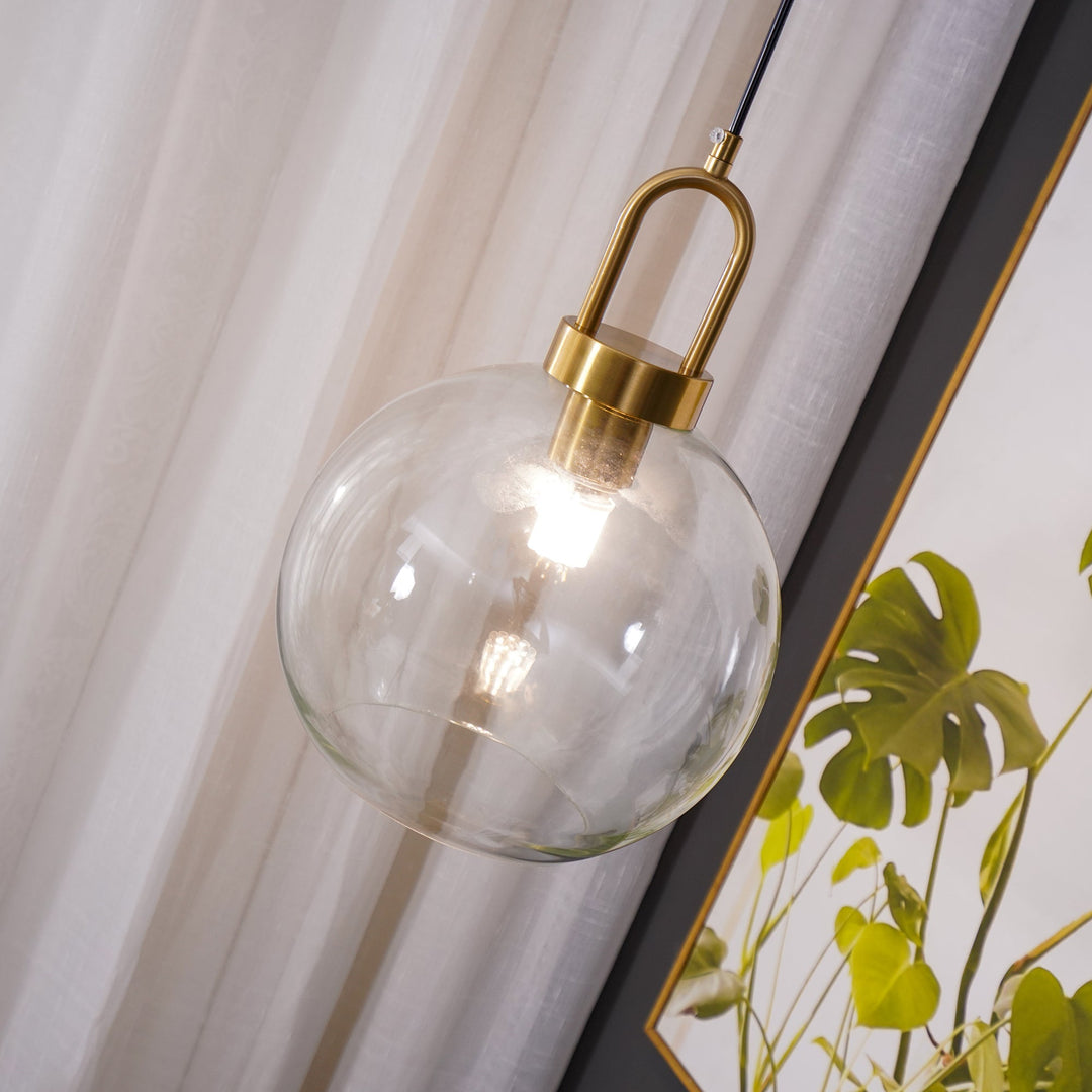 Glass Houselight Pendant Swag Light | Kalsten