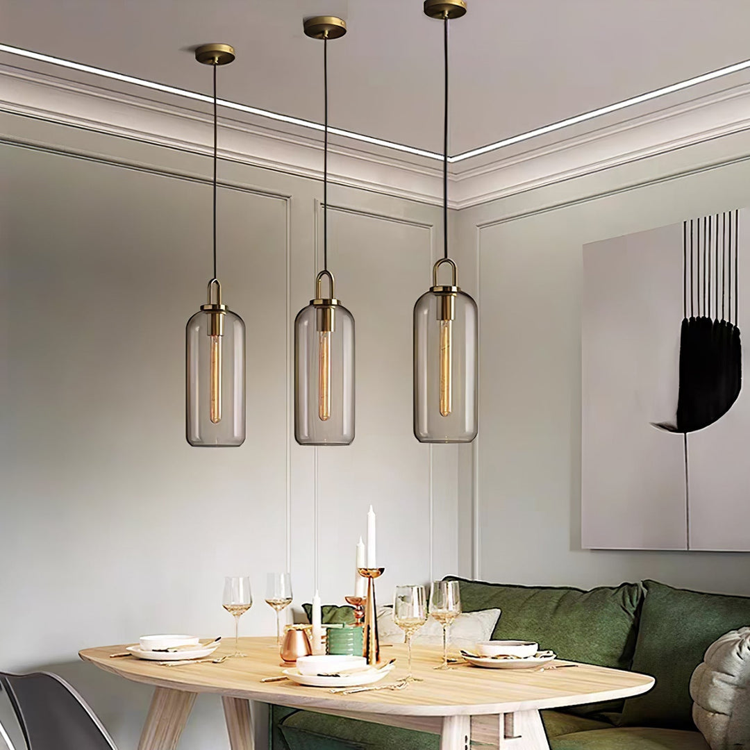 Glass Houselight Pendant Swag Light | Kalsten