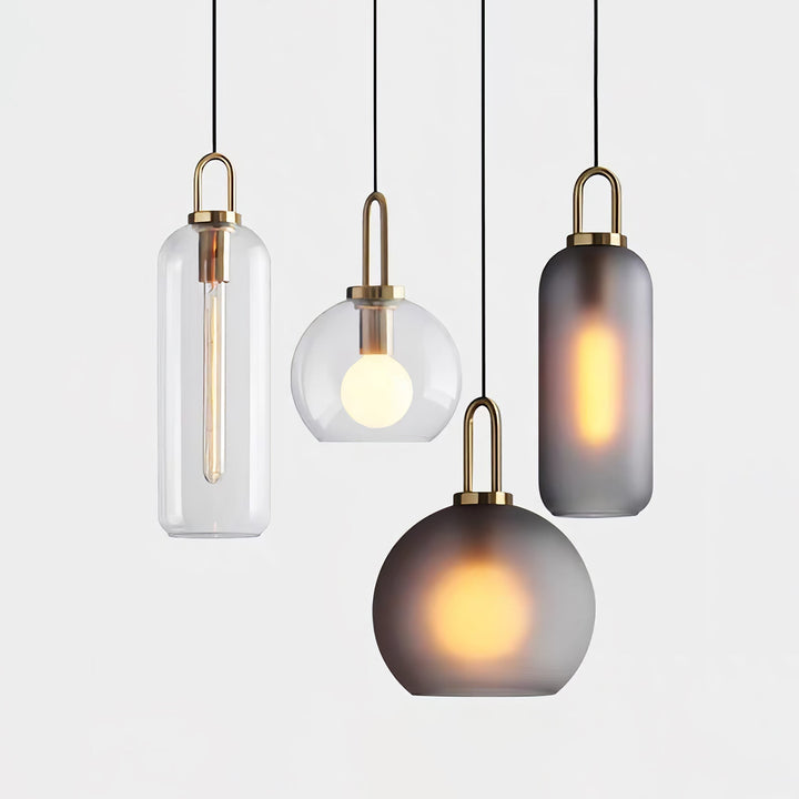 Glass Houselight Pendant Swag Light | Kalsten