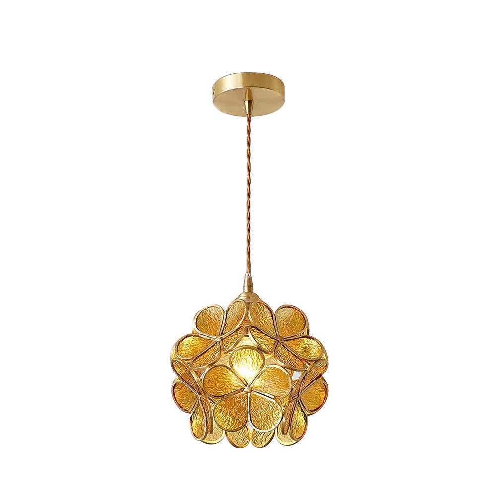 Glass Petal Droplight Pendant Light | Kalsten