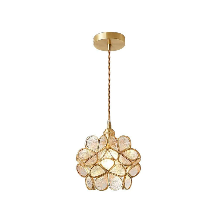 Glass Petal Droplight Pendant Light | Kalsten