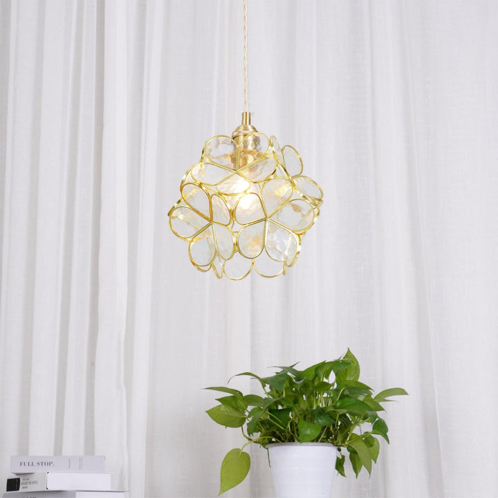Glass Petal Droplight Pendant Light | Kalsten