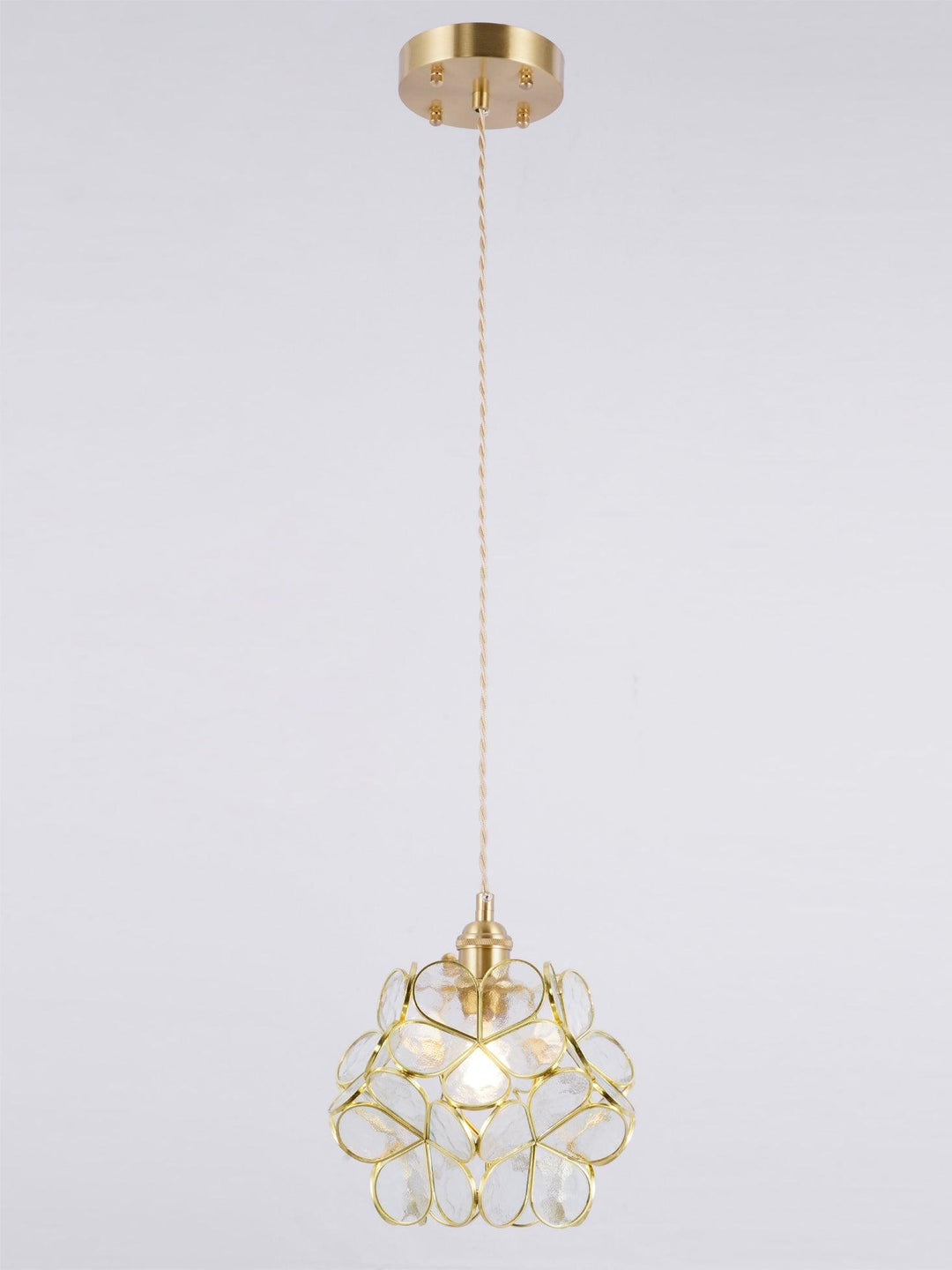 Glass Petal Droplight Pendant Light | Kalsten