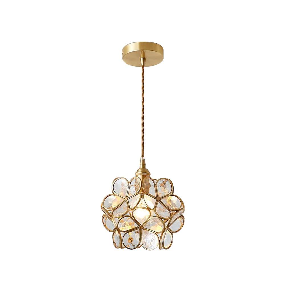 Glass Petal Droplight Pendant Light | Kalsten