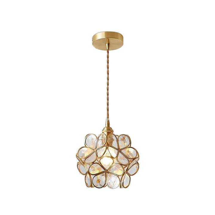 Glass Petal Droplight Pendant Light | Kalsten