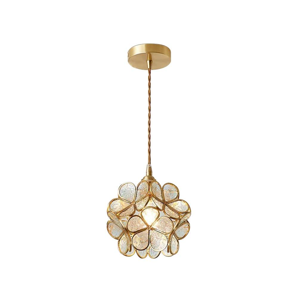 Glass Petal Droplight Pendant Light | Kalsten