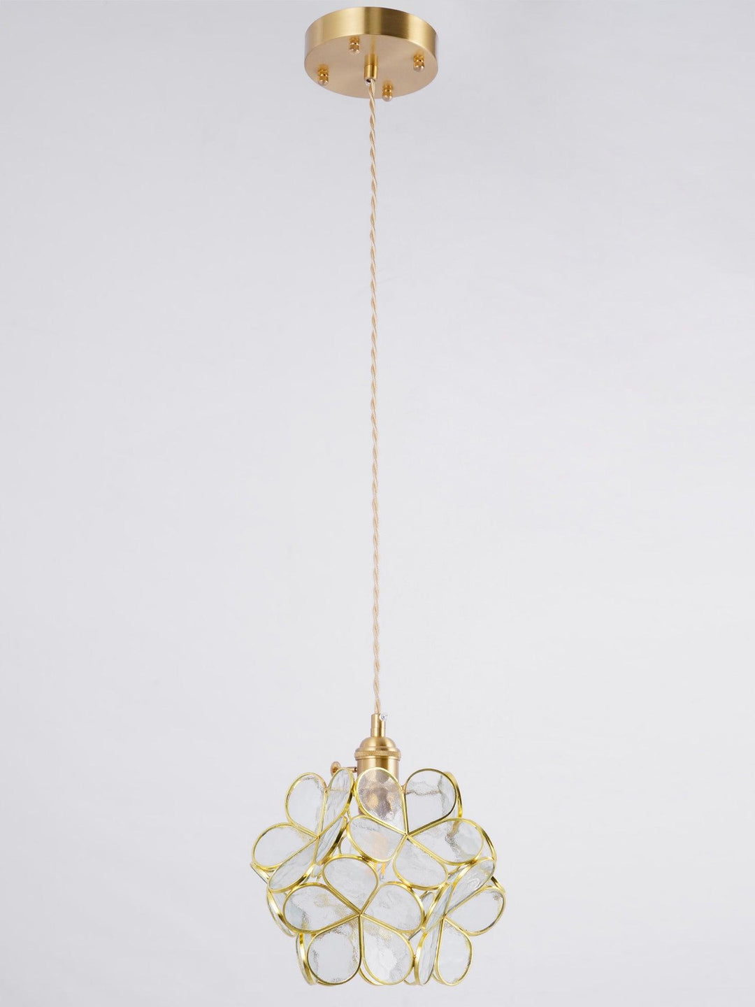 Glass Petal Droplight Pendant Light | Kalsten